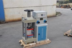เครื่องทดสอบแรงอัดแรงกดแรงอัดคอนกรีตแบบคอนกรีต