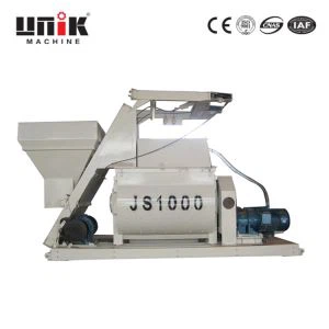 เครื่องผสมคอนกรีตแบบบังคับเพลาคู่